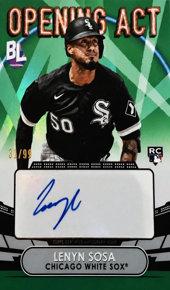 Lenyn Sosa 2023 topps Topps Big League