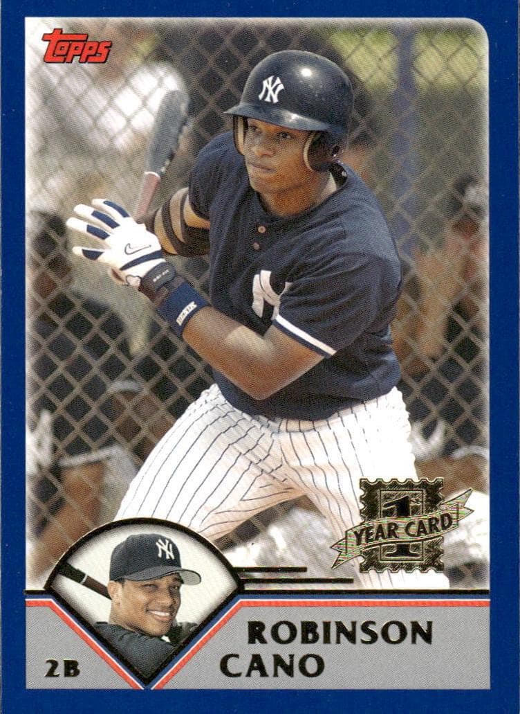 Robinson Cano trading card