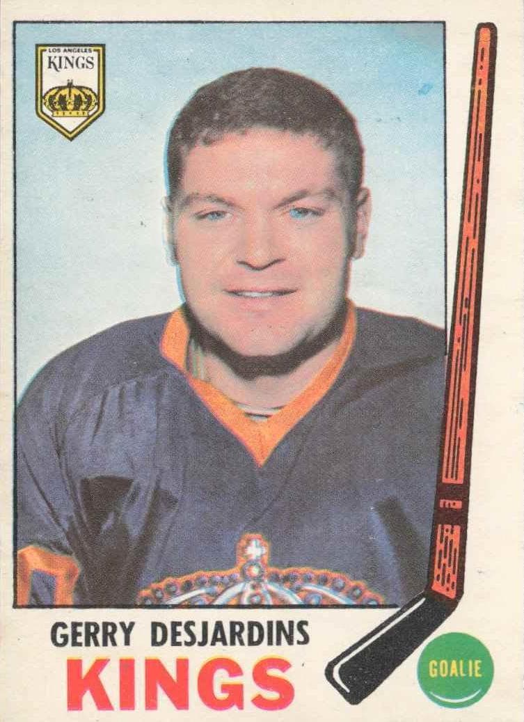 Gerry Desjardins 1969 topps