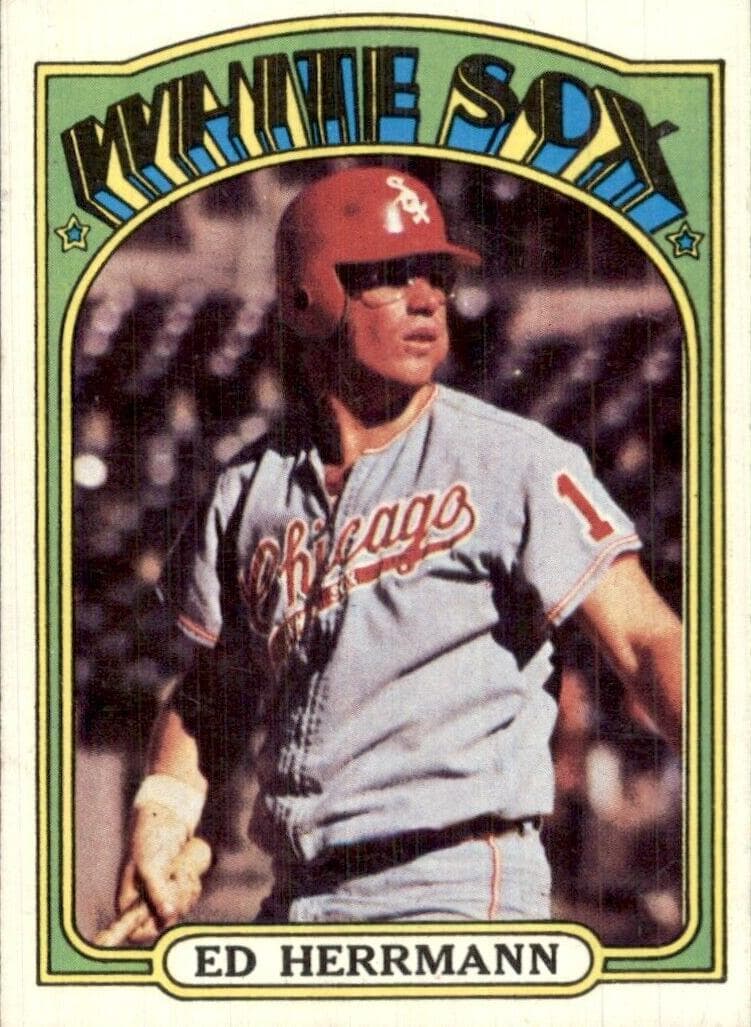 Ed Herrmann 1972 topps Topps