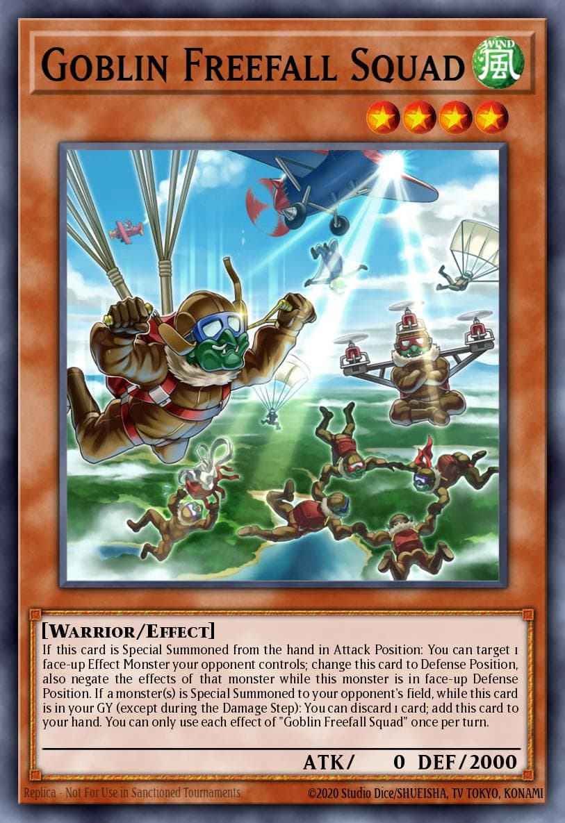 Goblin Freefall Squad 2023 Yu-Gi-Oh! Japanese Phantom Nightmare