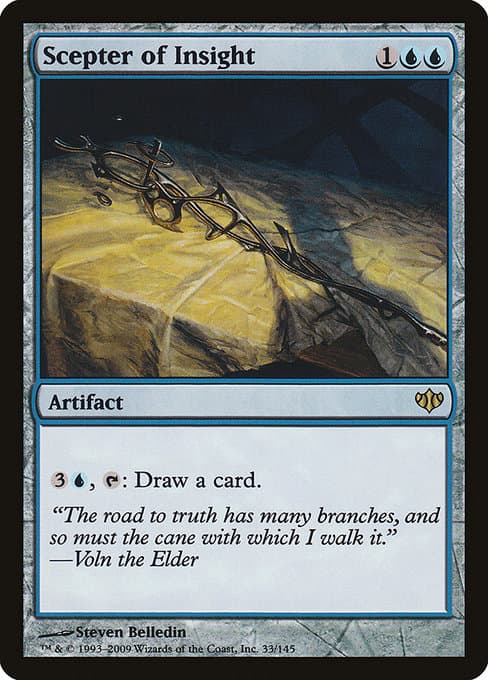 Scepter of Insight 2009 Magic: The Gathering Conflux