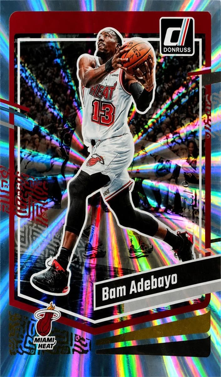 Bam Adebayo 2023 panini Donruss