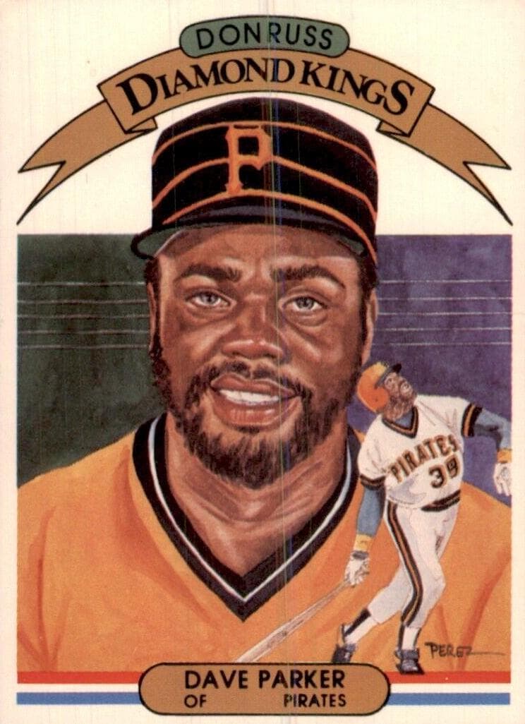 Dave Parker 1982 panini Donruss