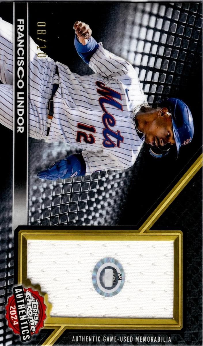Francisco Lindor 2024 topps Topps Chrome