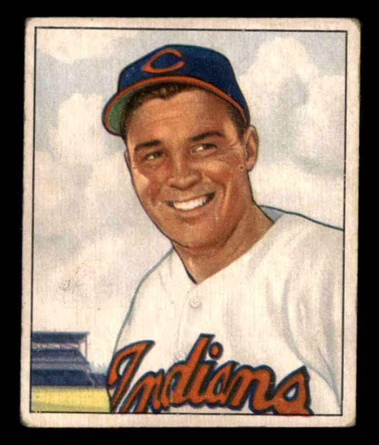 Gene Bearden 1950 bowman Bowman