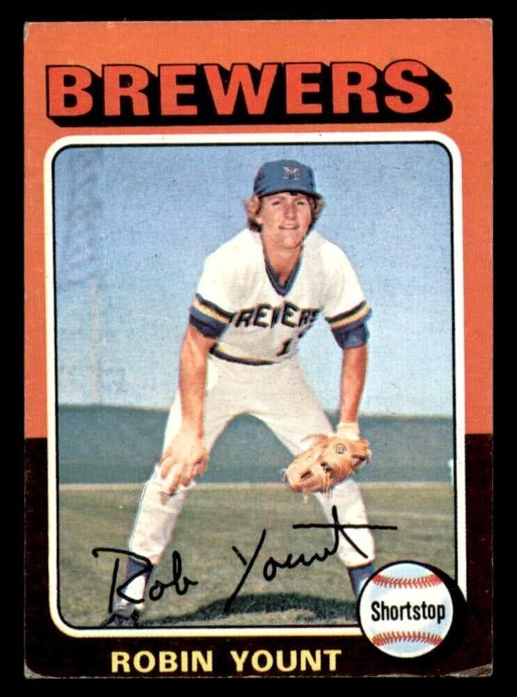 Robin Yount 1975 topps Topps Mini