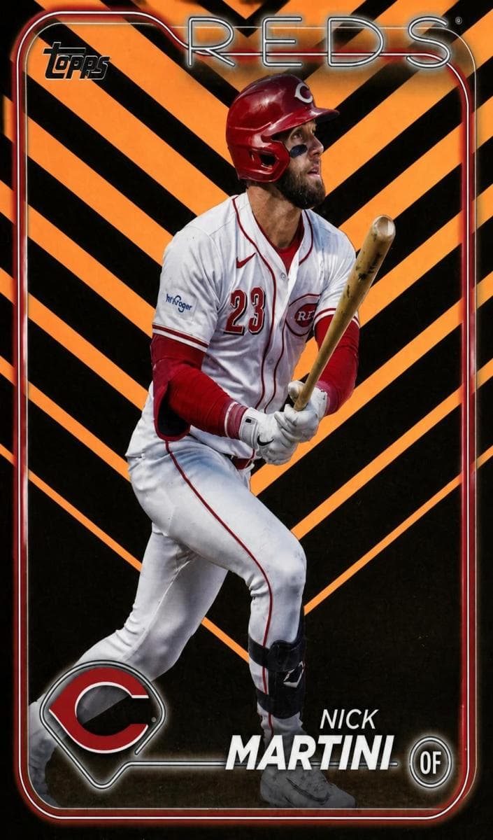 Nick Martini trading card