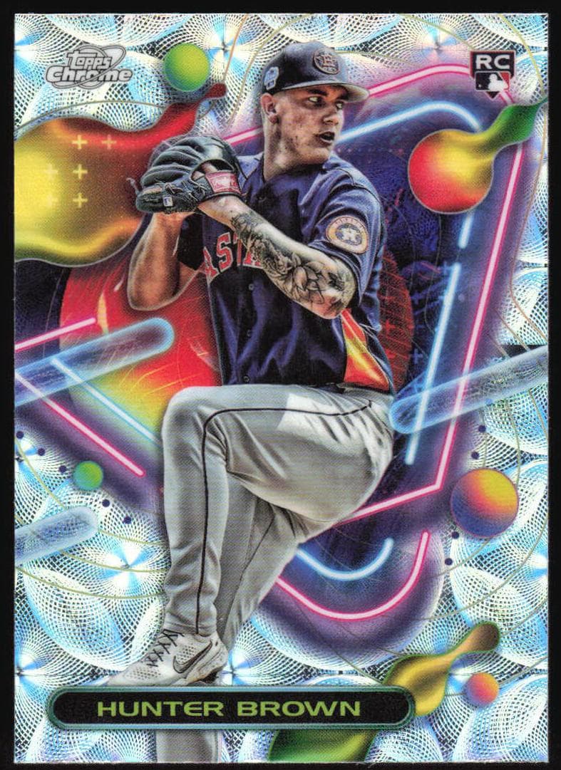 Hunter Brown 2023 topps Topps Cosmic Chrome