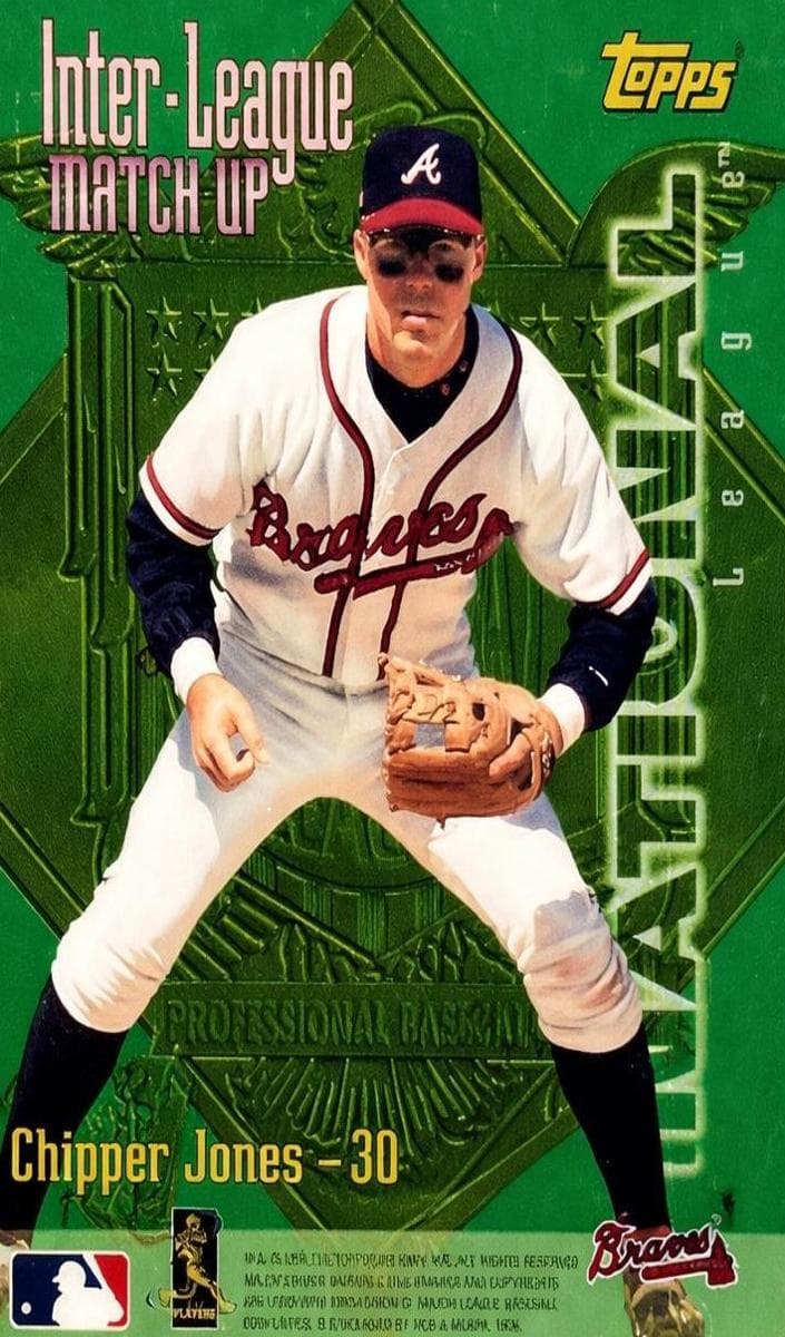 Chipper Jones / Mo Vaughn 1997 topps Topps