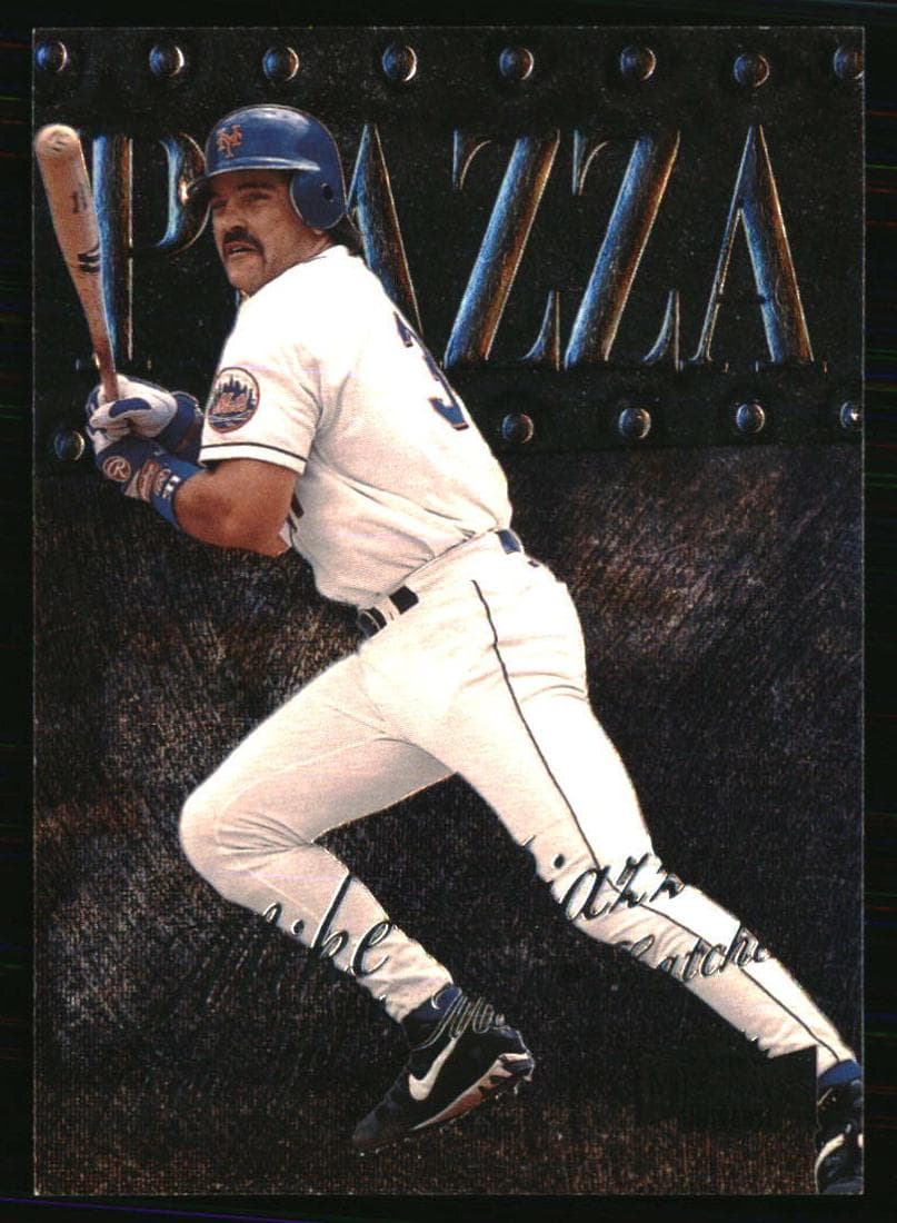 Mike Piazza 1999 fleer Skybox Metal Universe