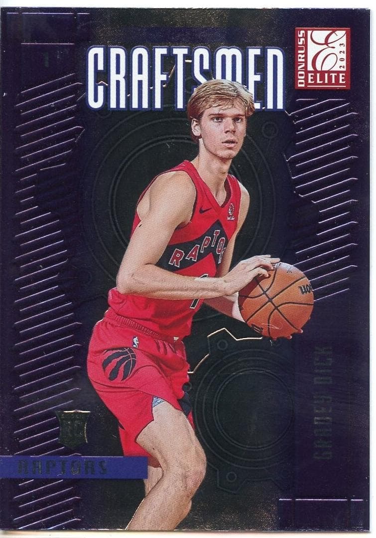 Gradey Dick 2023 panini Donruss Elite