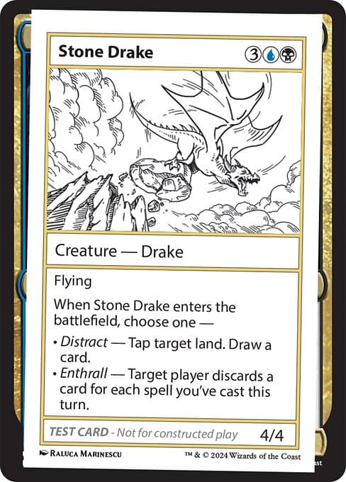 Stone Drake 2024 Magic: The Gathering Mystery Booster 2
