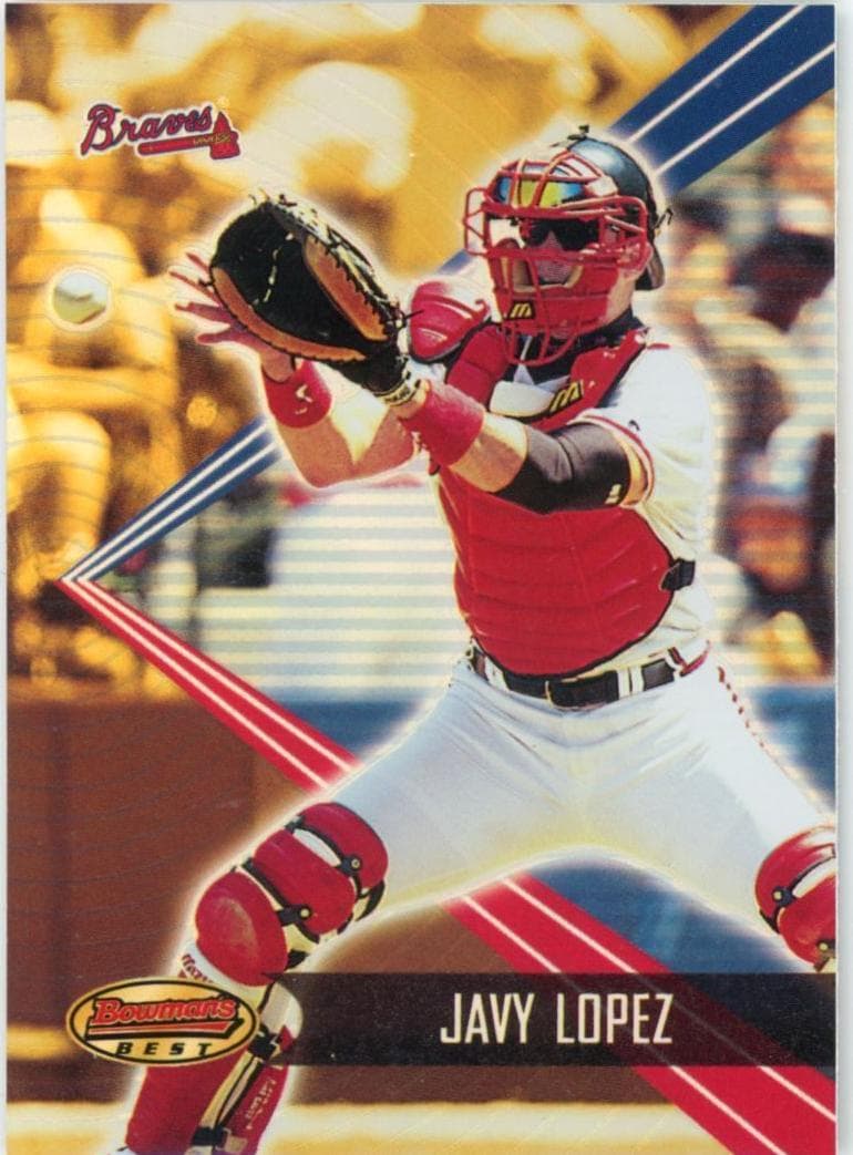 Javy Lopez 2001 bowman Bowman's Best