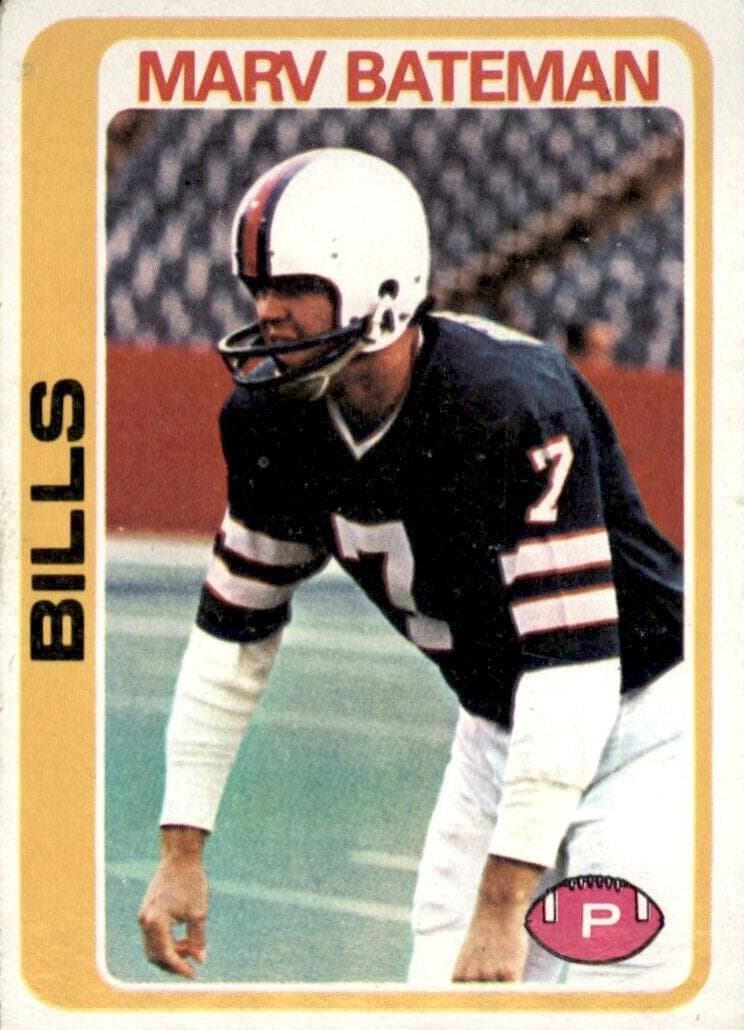Marv Bateman 1978 topps Topps