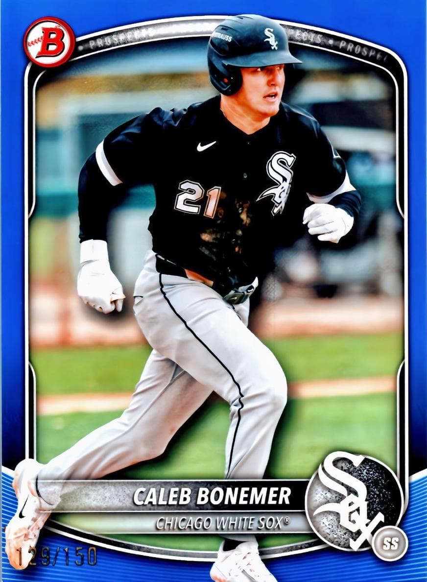 Caleb Bonemer trading card
