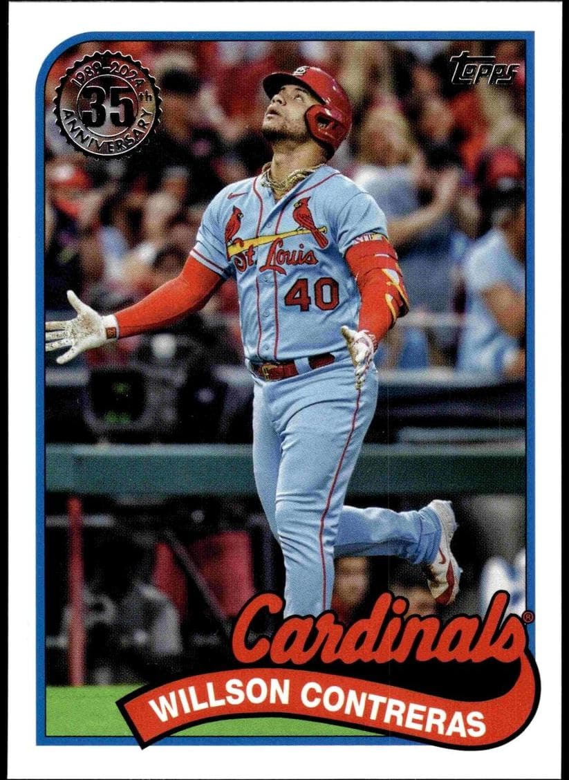 Willson Contreras 2024 topps Topps Update