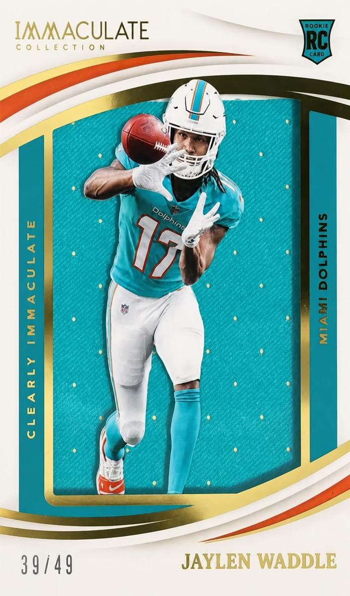 Jaylen Waddle 2021 panini