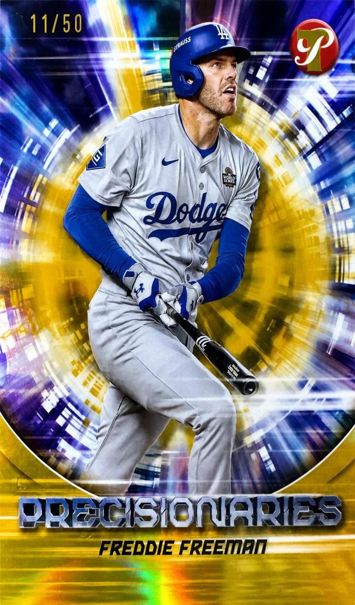 Freddie Freeman 2025 topps Topps Pristine