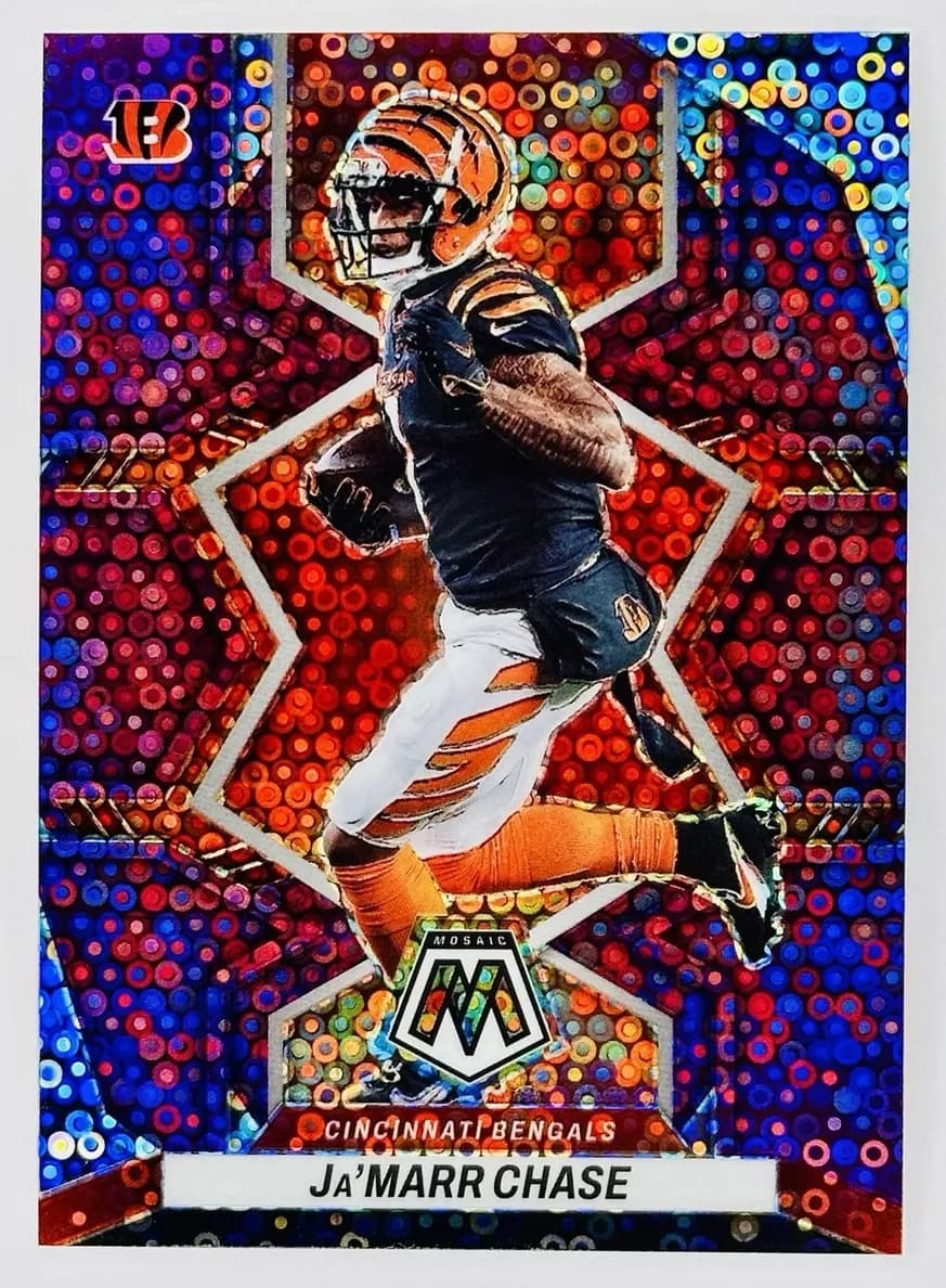 Ja'Marr Chase 2022 panini Panini Mosaic