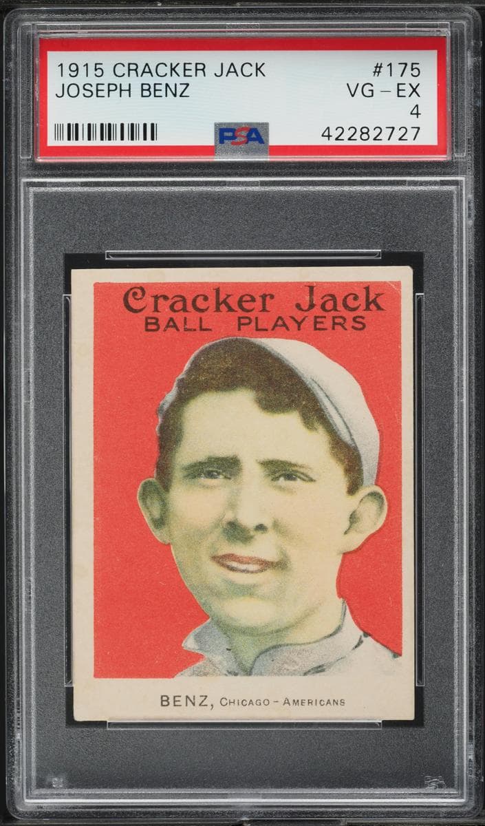 Joseph Benz 1915 unknown Cracker Jack