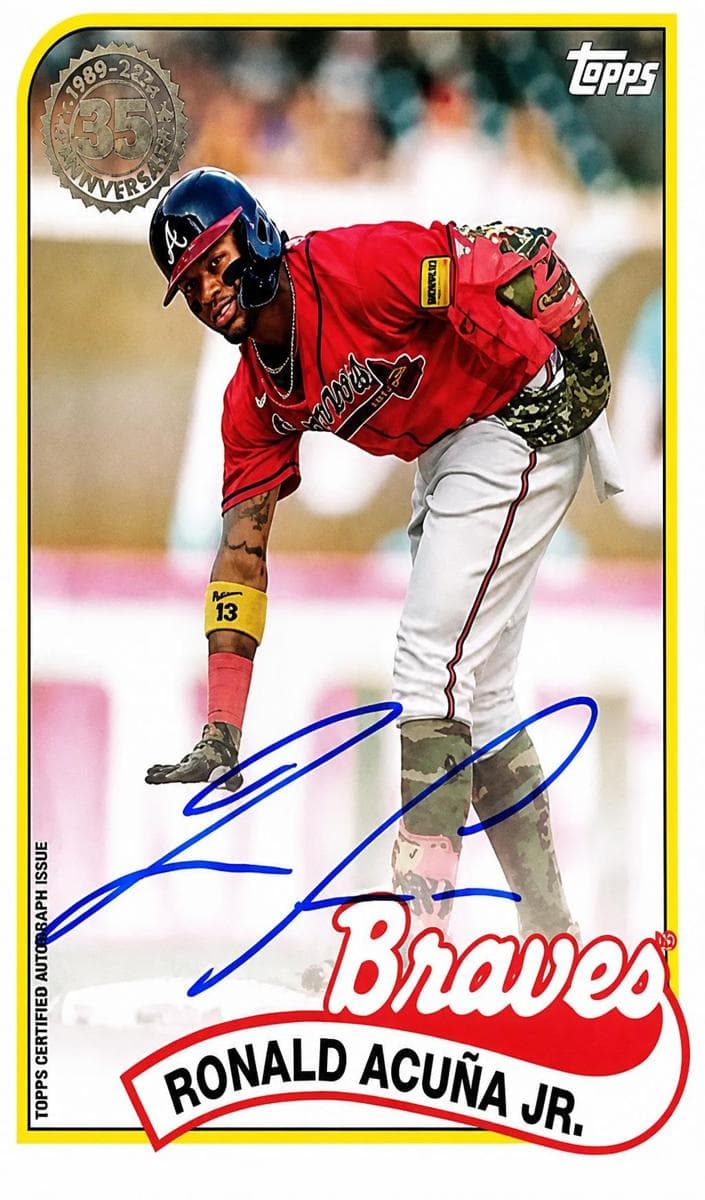 Ronald Acuña Jr. #89BA-RAJ