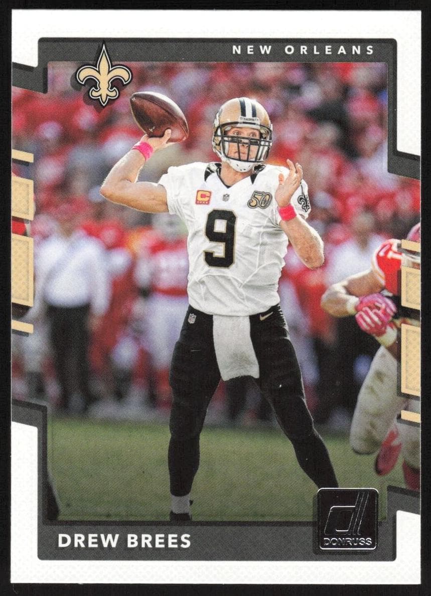 Drew Brees 2017 panini Donruss