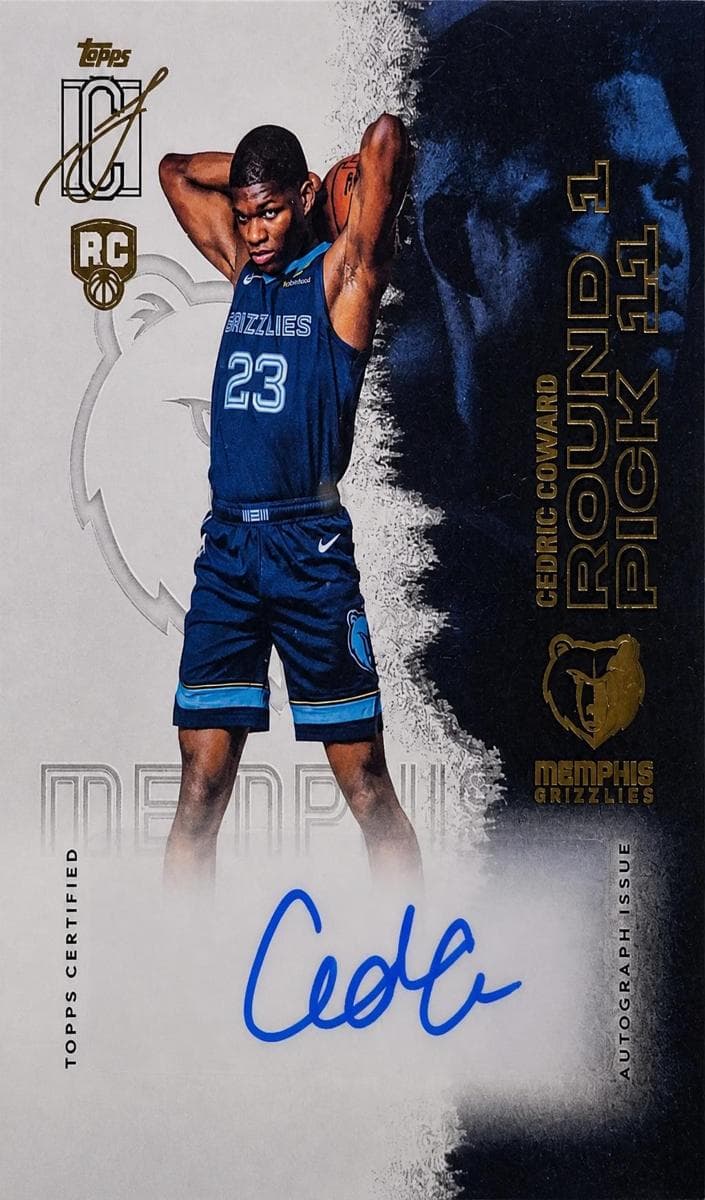 Cedric Coward 2025 topps Topps Signature Class