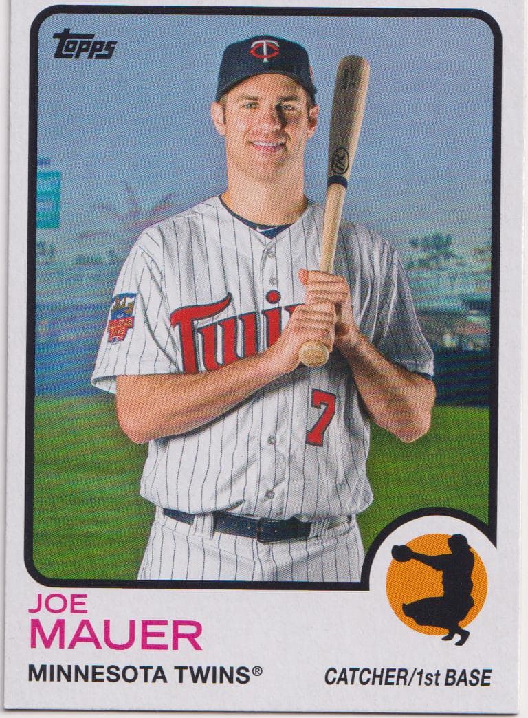 Joe Mauer 2021 topps Topps Archives