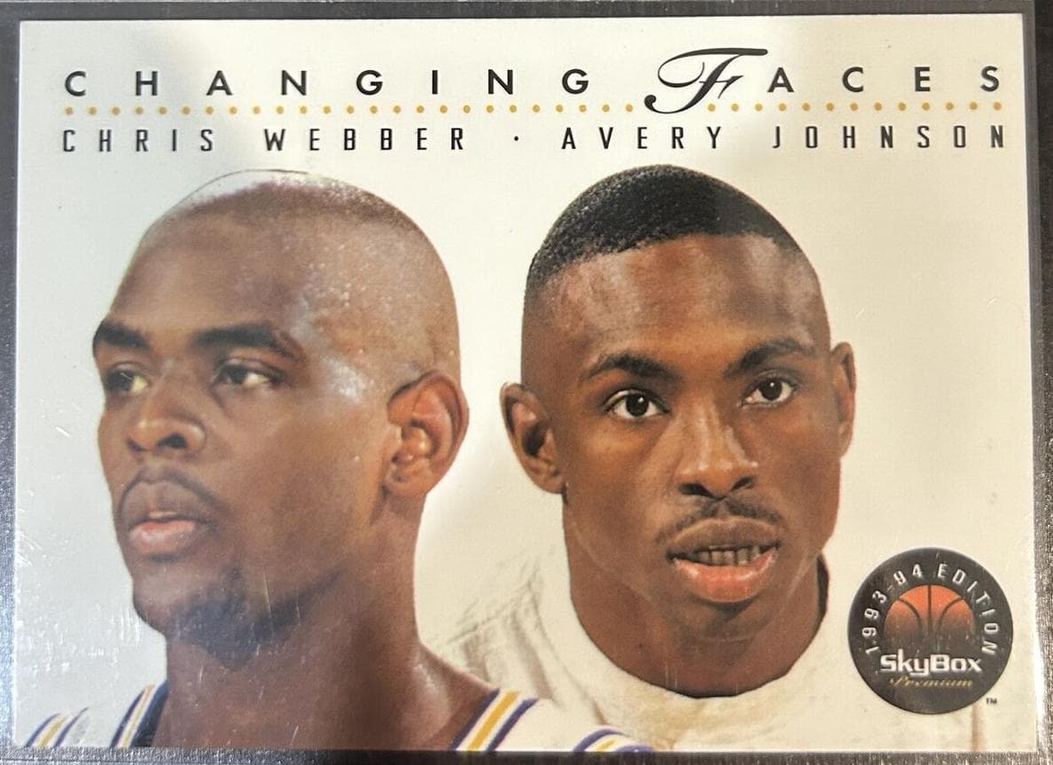 Chris Webber 1993 skybox Premium