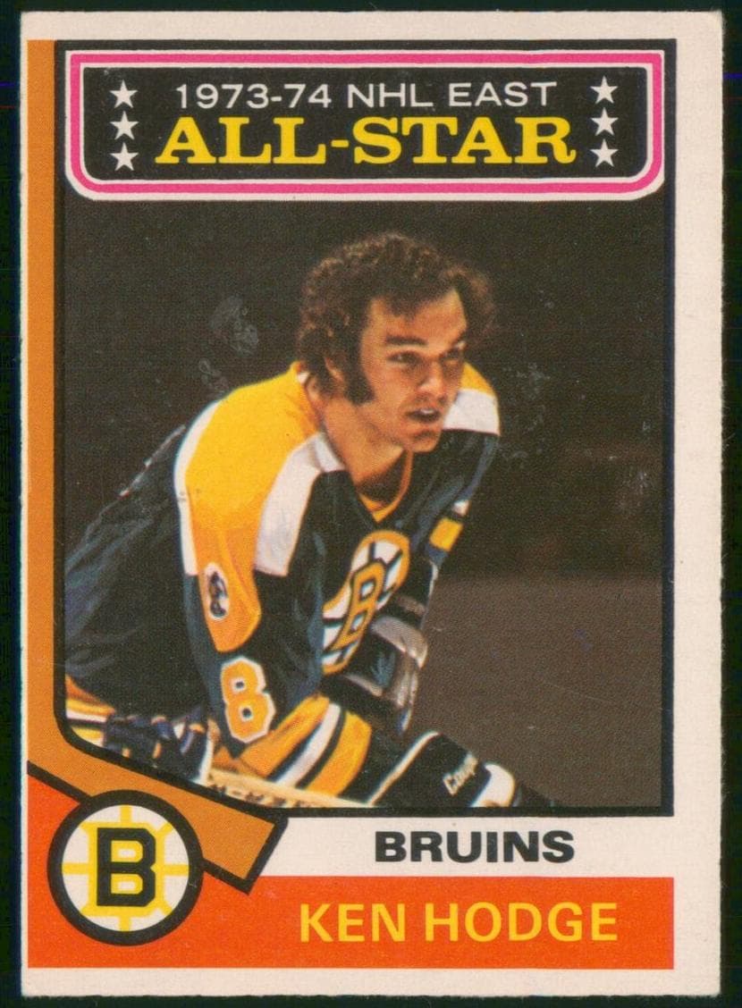 Ken Hodge 1974 topps O-Pee-Chee