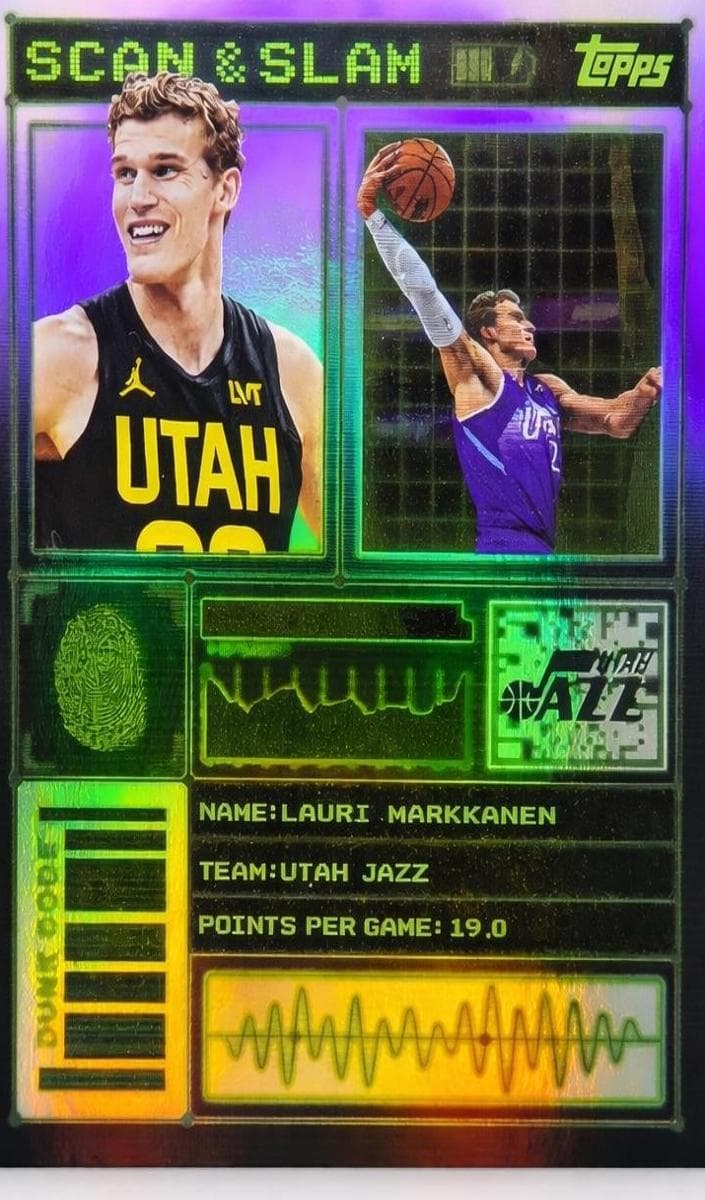 Lauri Markkanen 2025 topps Topps