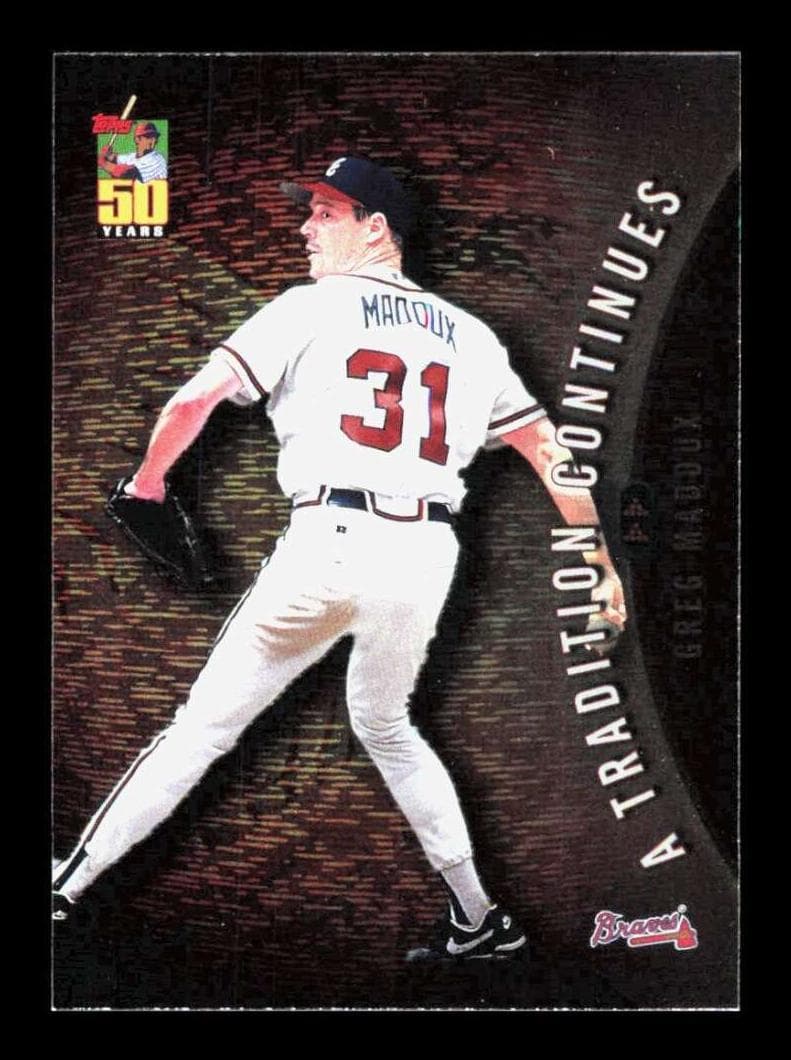 Greg Maddux 2001 topps Topps
