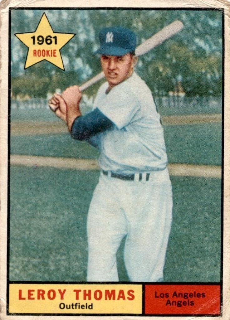 Leroy Thomas 1961 topps Topps