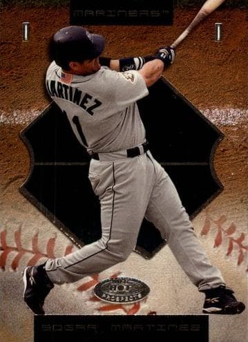 Edgar Martinez 2002 fleer Fleer Hot Prospects