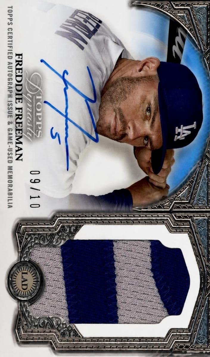 Freddie Freeman 2023 topps Topps Dynasty