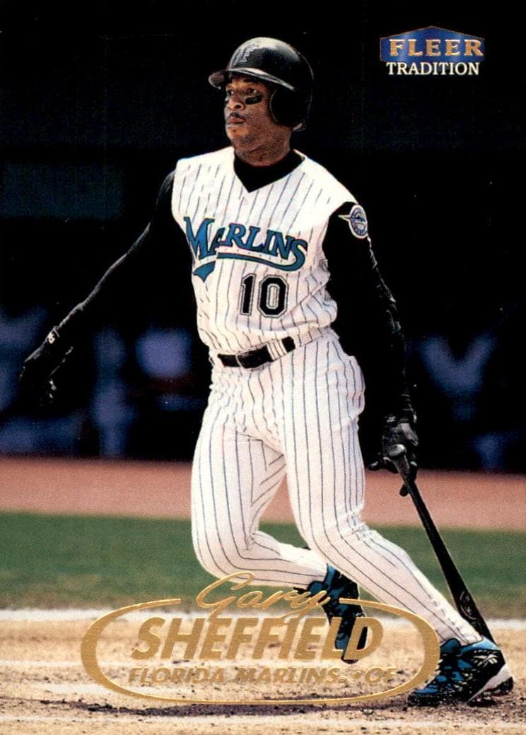 Gary Sheffield 1998 fleer Fleer Tradition