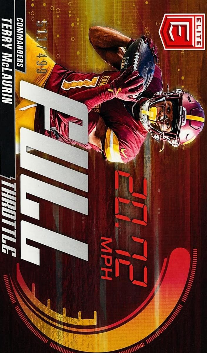 Trey Amos 2025 panini Elite