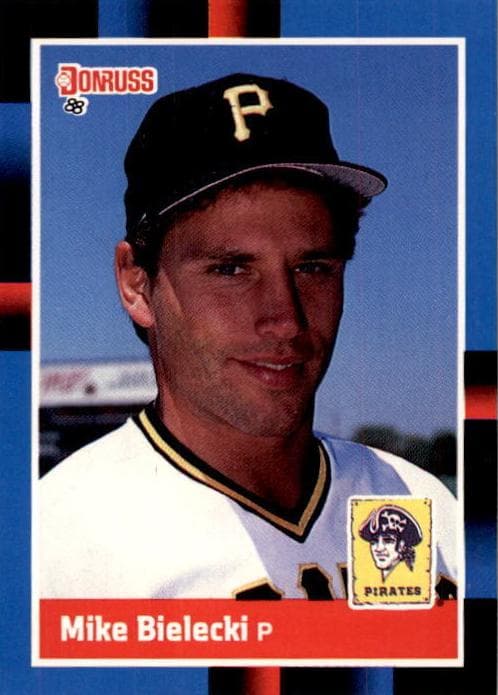 Mike Bielecki 1988 panini Donruss