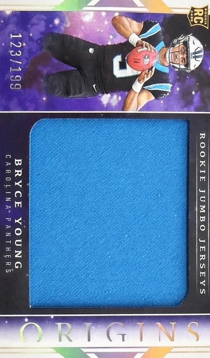 Bryce Young 2023 panini Origins Rookie Jumbo Jerseys