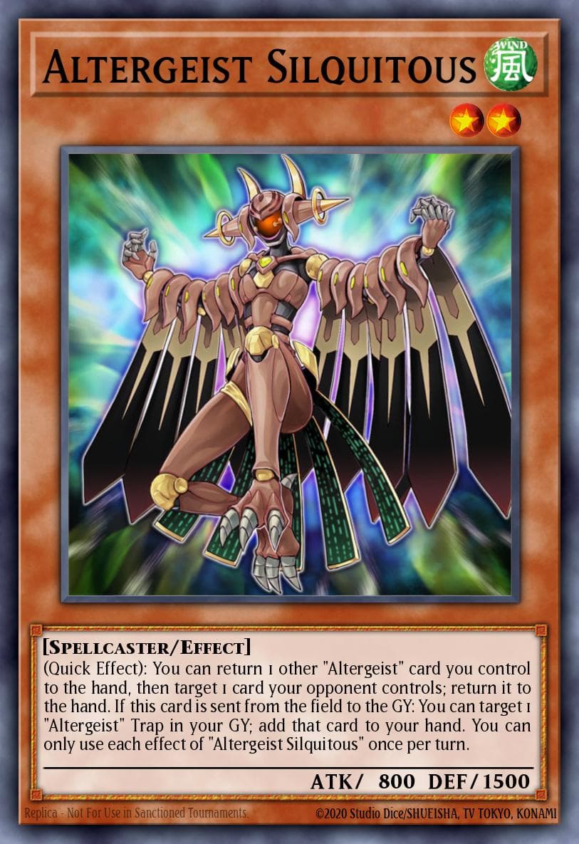 Altergeist Silquitous 2018 Yu-Gi-Oh!