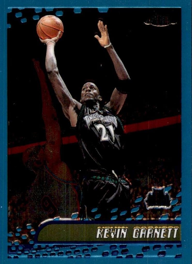 Kevin Garnett 2001 topps Topps Chrome