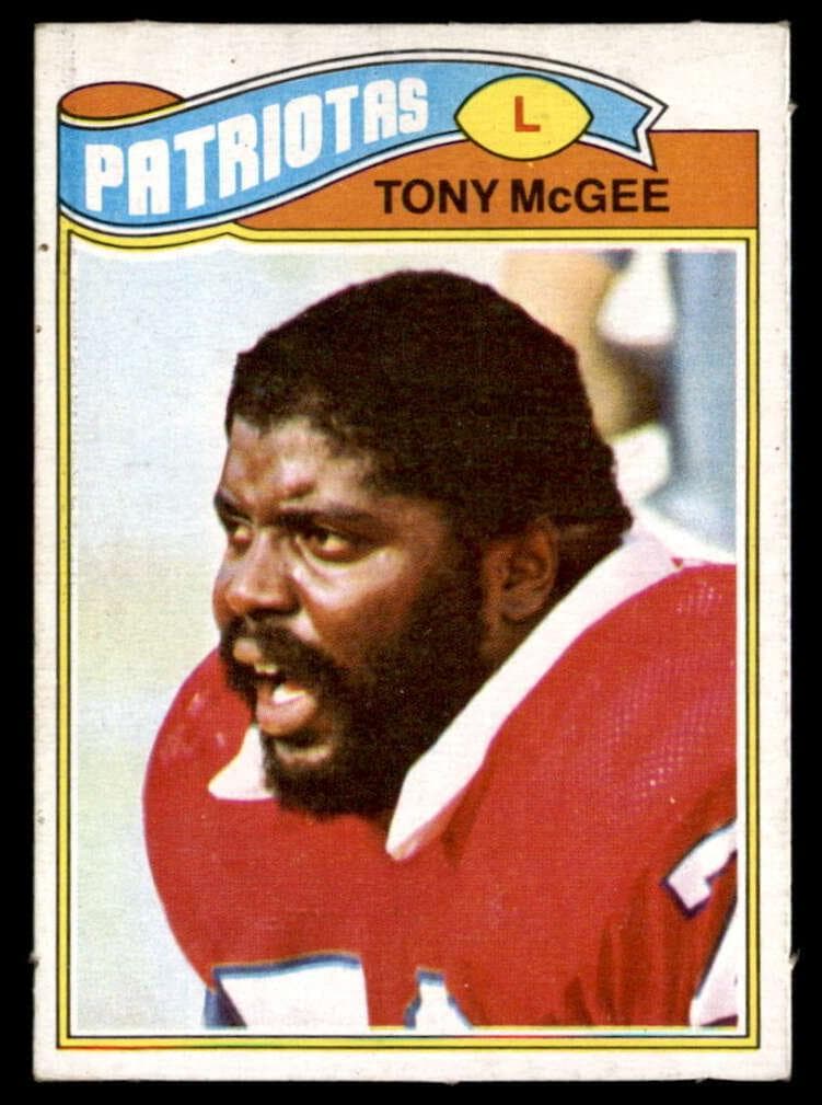 Tony McGee 1977 topps Topps Mexican