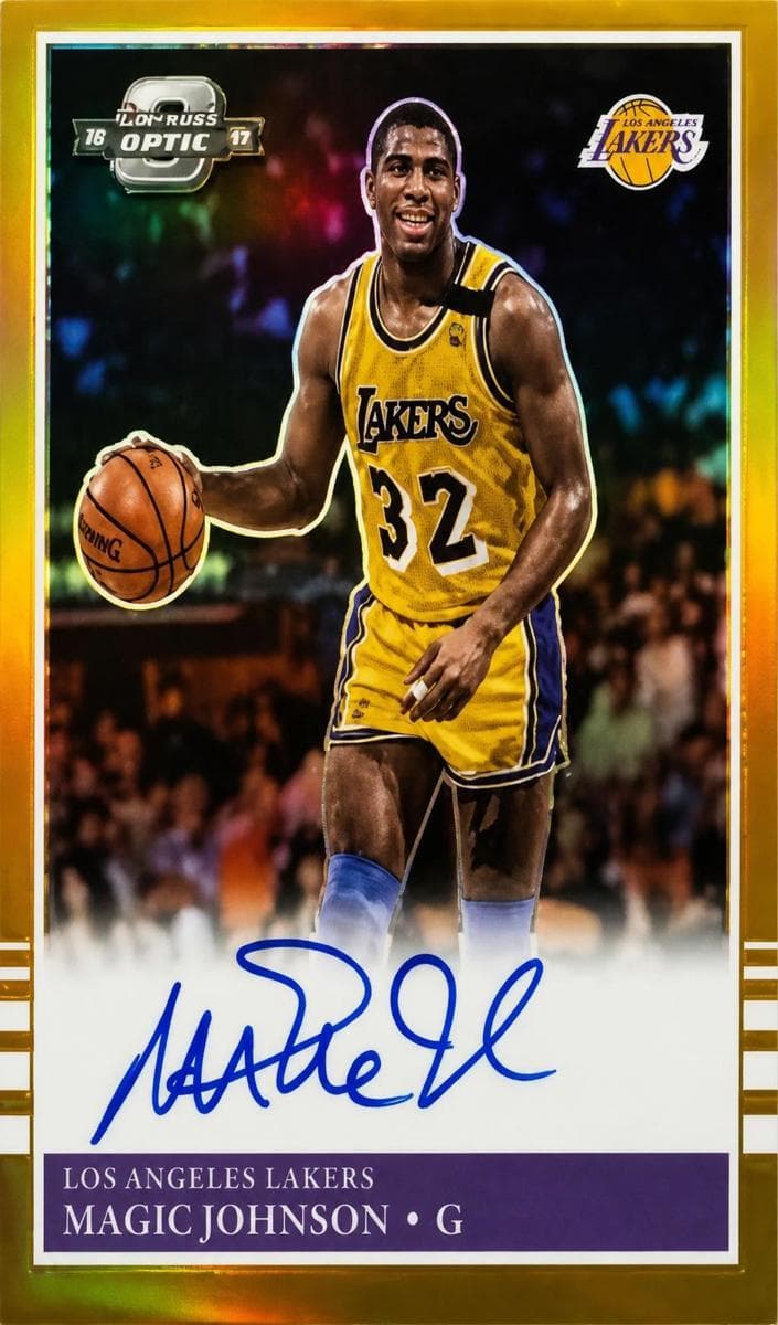 Magic Johnson 2022 panini Panini Contenders Optic