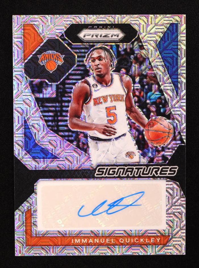 Immanuel Quickley 2023 panini Panini Prizm