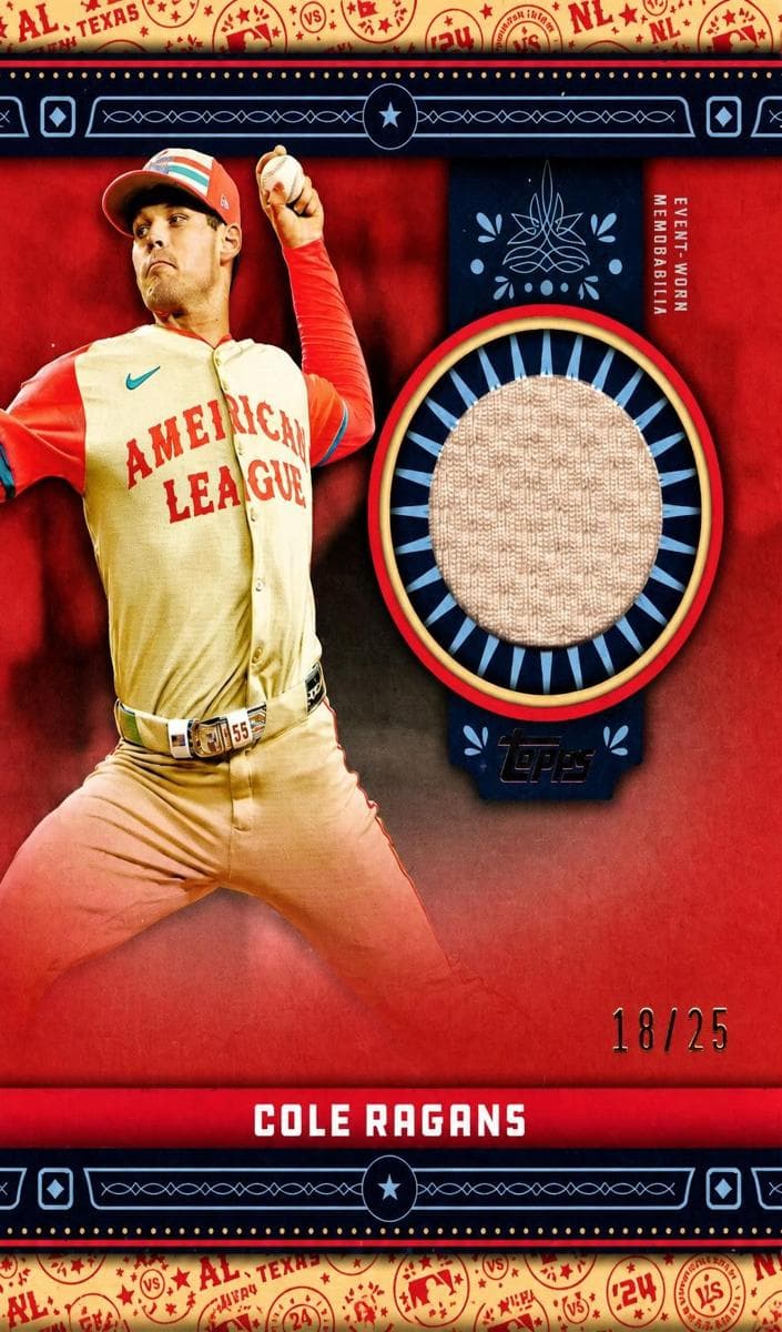 Cole Ragans 2024 topps Topps Update