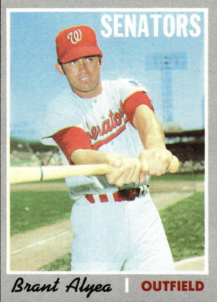 Brant Alyea 1970 topps Topps