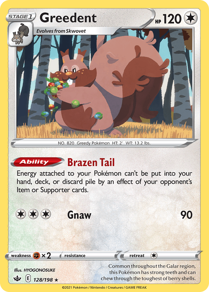 Greedent 2020 Pokemon Japanese Infinity Zone