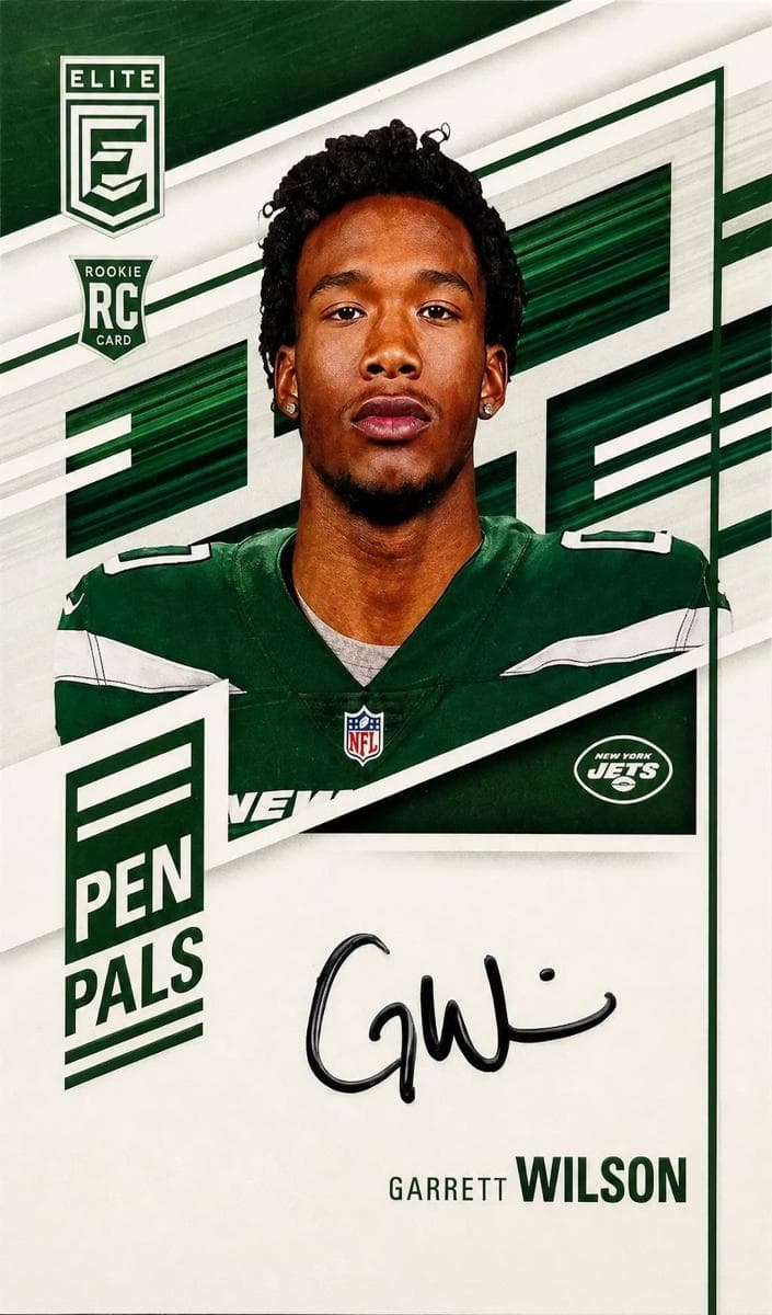 Garrett Wilson 2022 panini Donruss Elite