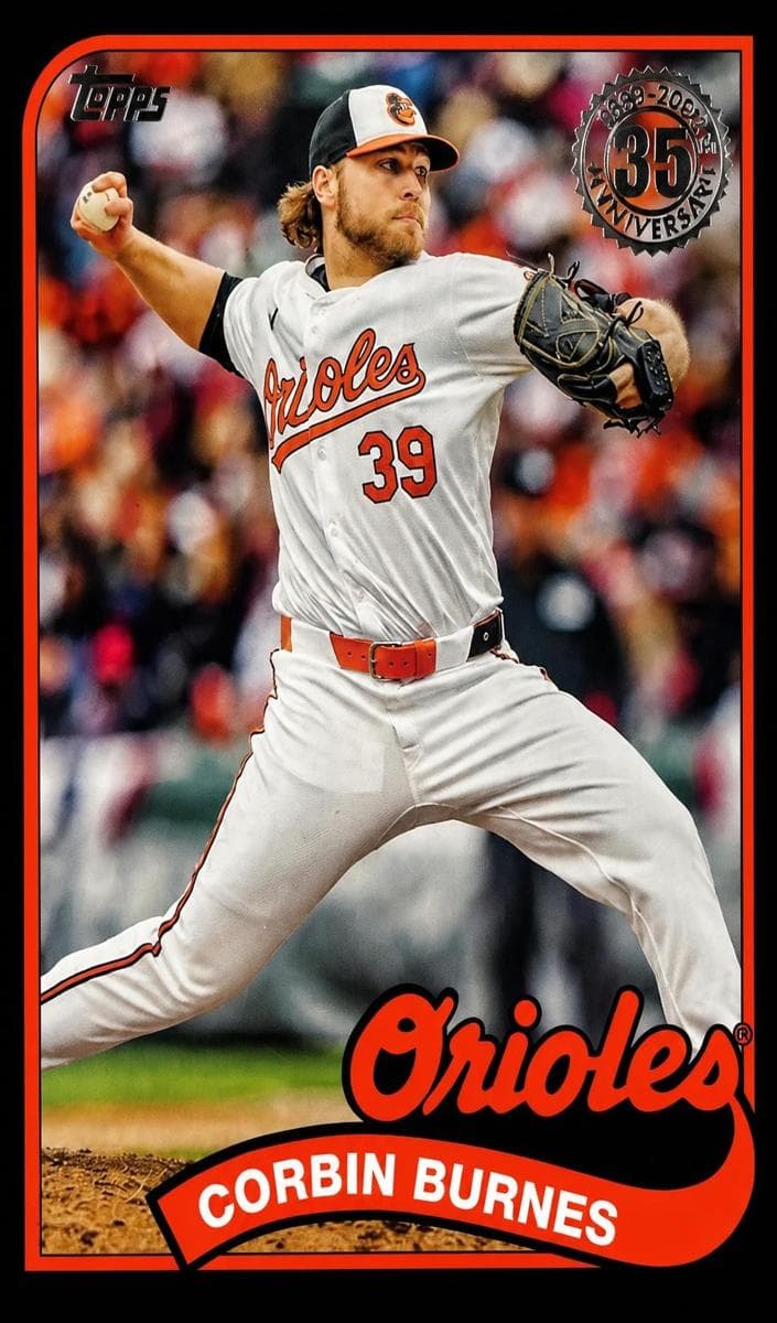 Corbin Burnes 2024 topps Topps Update